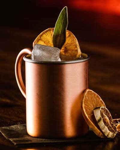 Reconstructed Mule Cocktail
